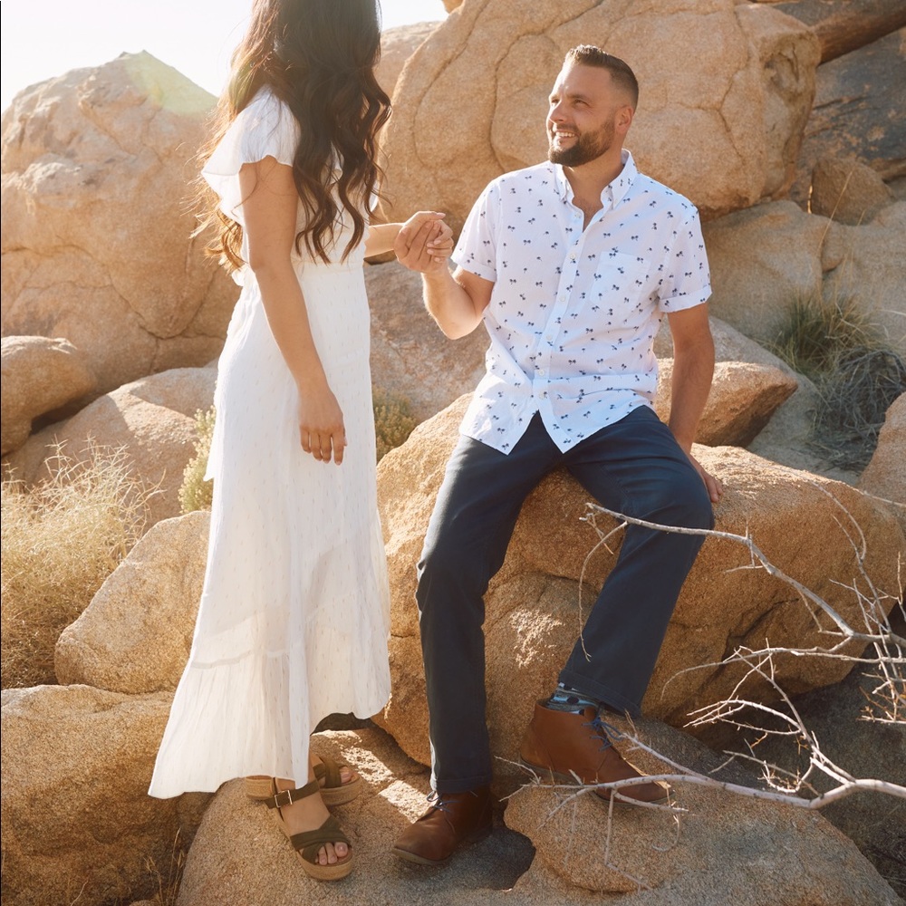 WHITE MAXI WRAP DRESS